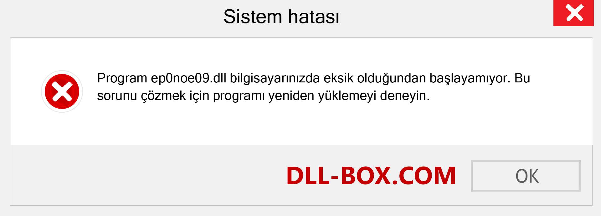 ep0noe09.dll dosyası eksik mi? Windows 7, 8, 10 için İndirin - Windows'ta ep0noe09 dll Eksik Hatasını Düzeltin, fotoğraflar, resimler